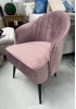 Hiro Occasional Arm Chair - PINK / BLUE / YELLOW